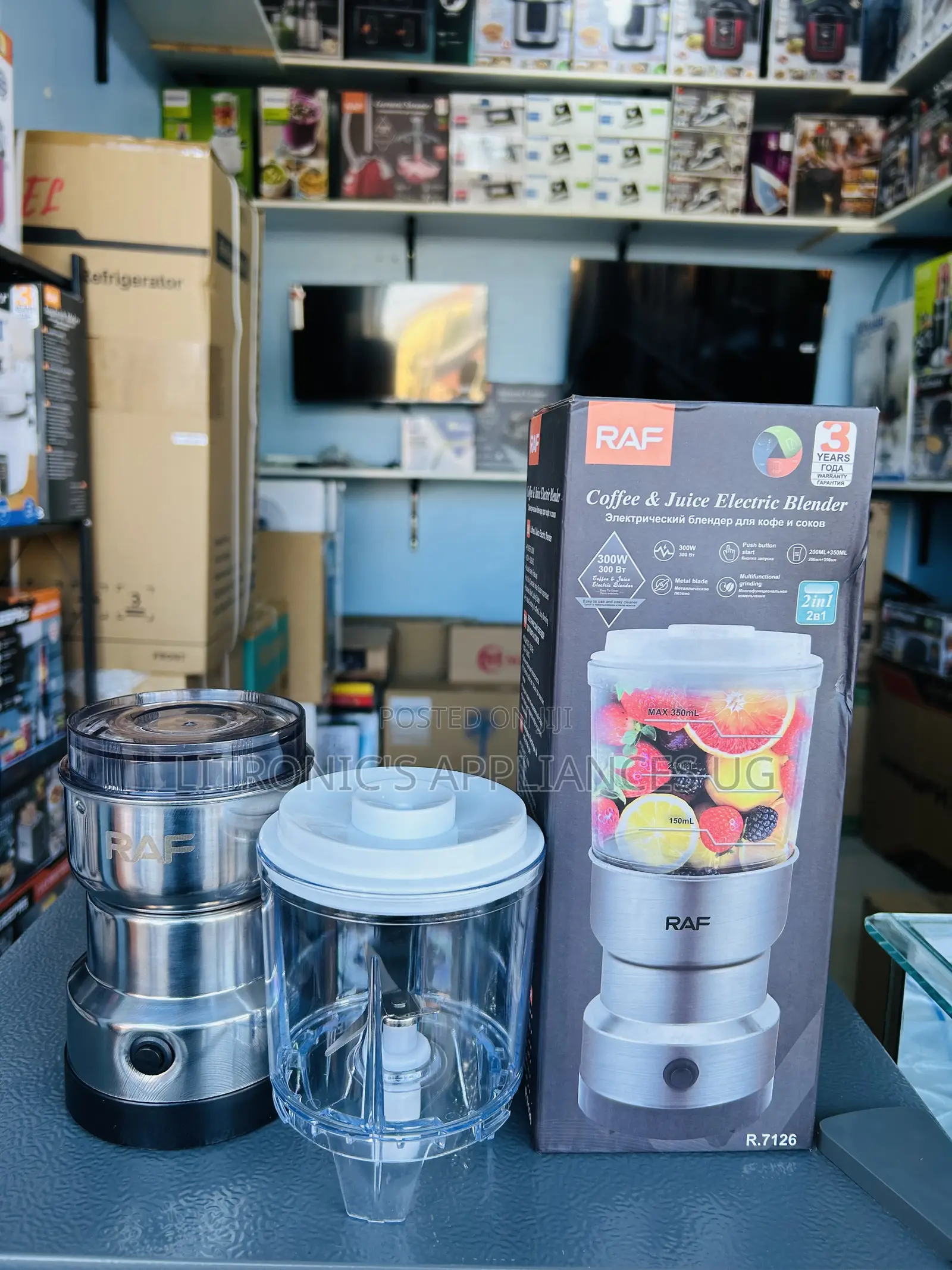 Raf 2in1 Coffee Fruit Grinder