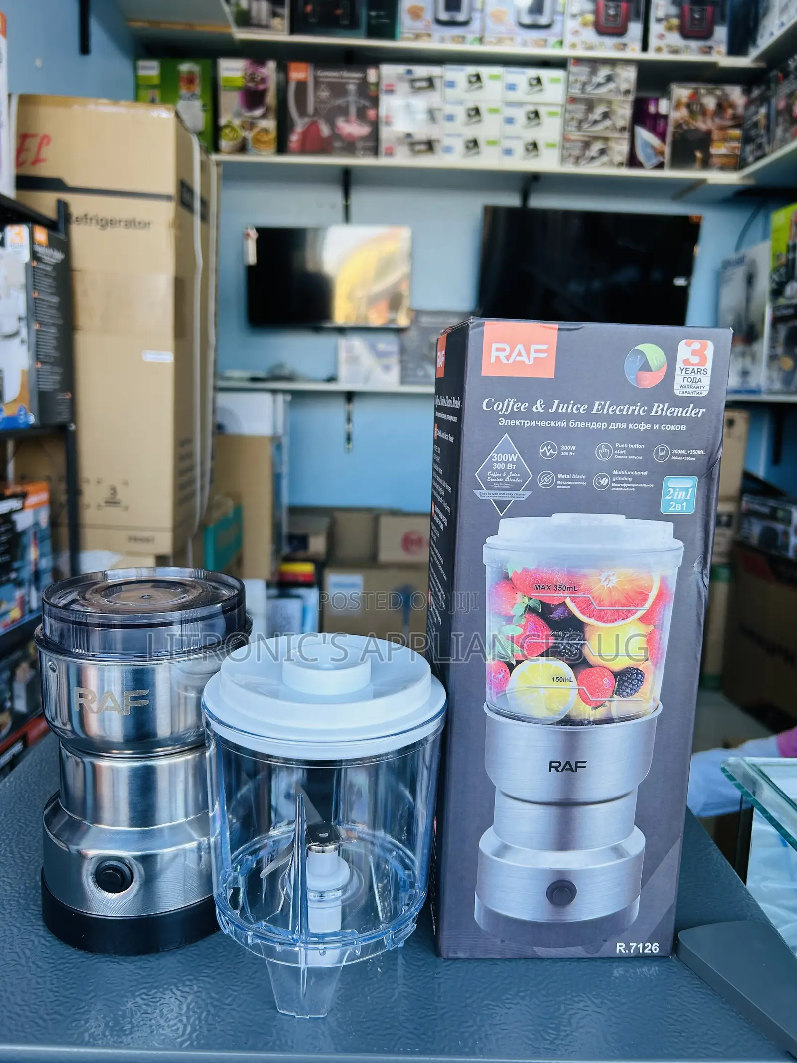 Raf 2in1 Coffee Fruit Grinder