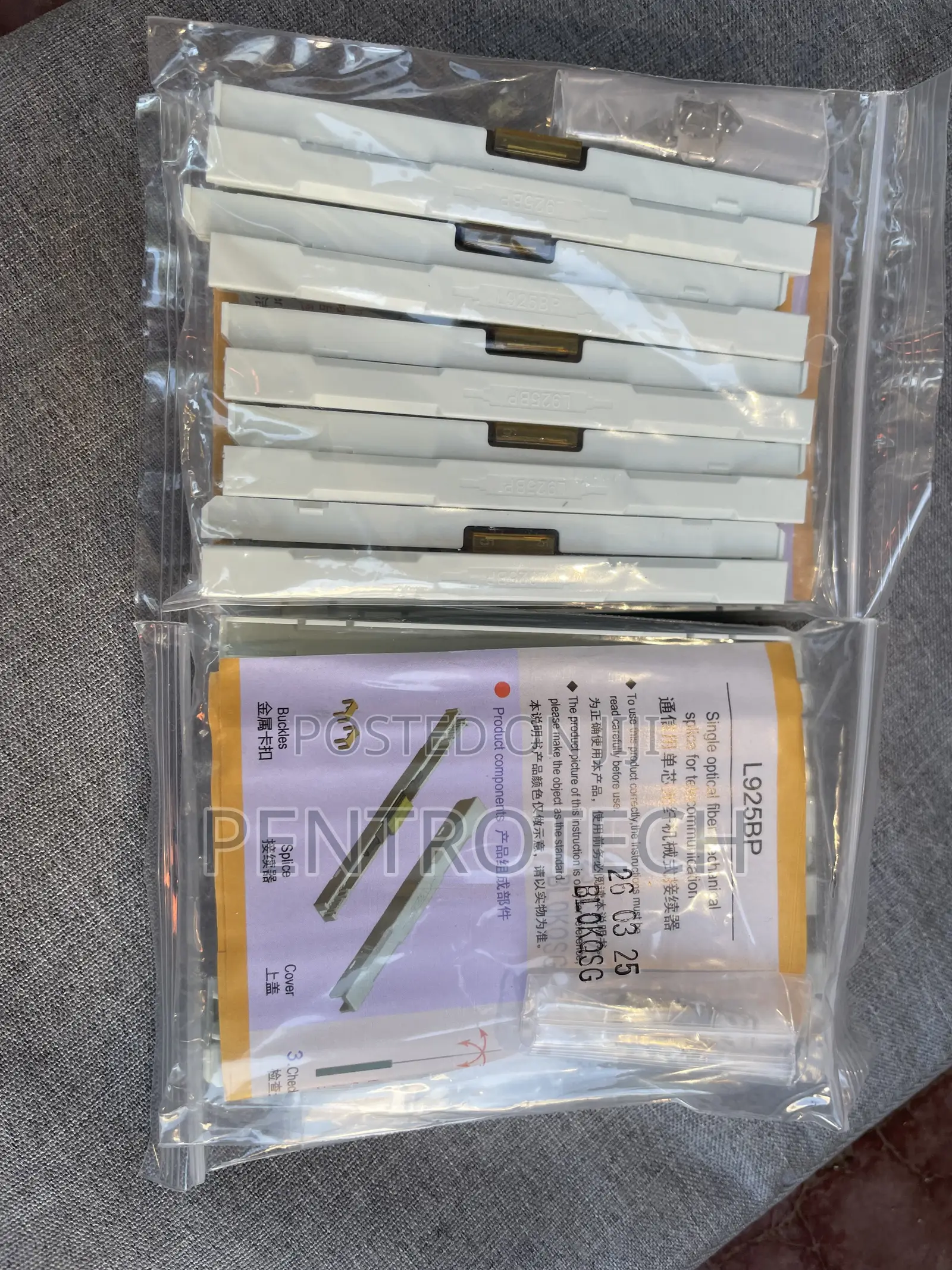 Fiber Optic Mechanical Splice Connectors