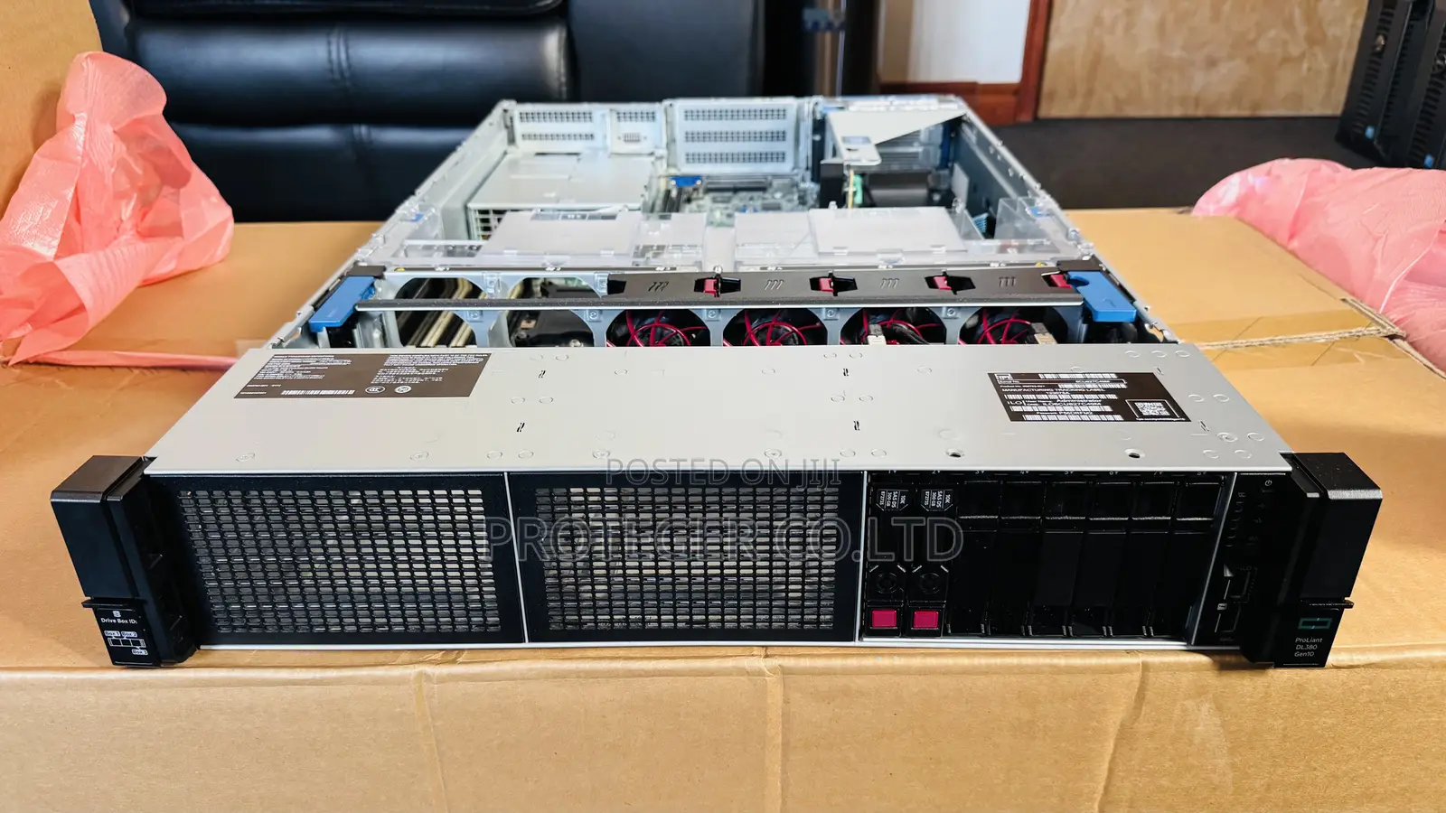 New Server HP ProLiant DL380 Gen10 16GB Intel Xeon HDD 640GB