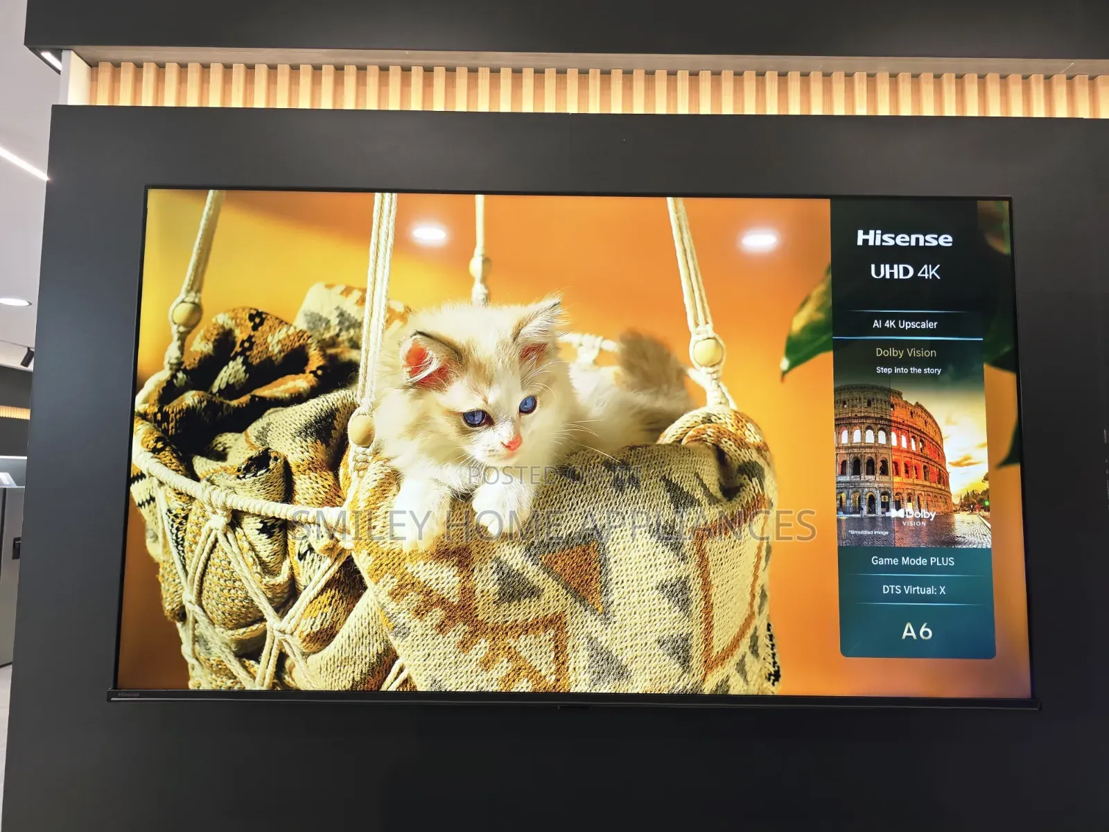 Hisense Brand New 65inches 2026 Model Uhd4k Smart Ai Tv at 20% Discount