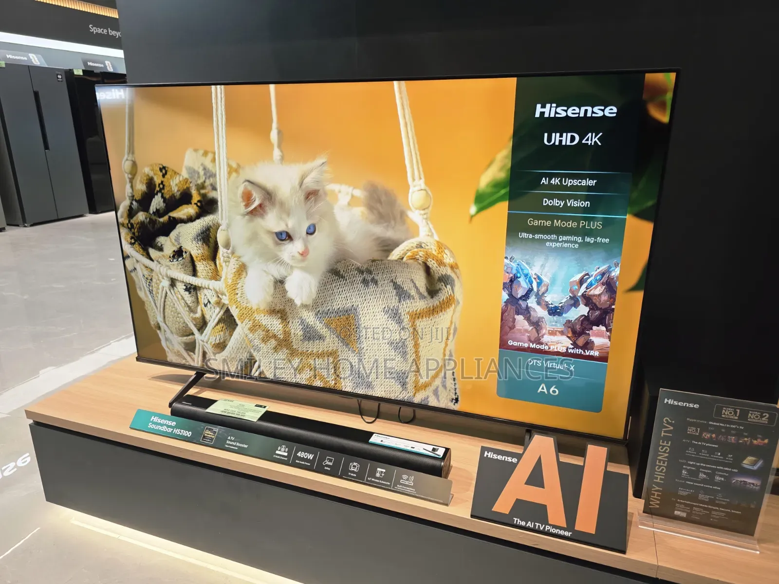 Hisense 65inches Uhd- Vidaa Smart Tv at 20% Discount Price Reduction