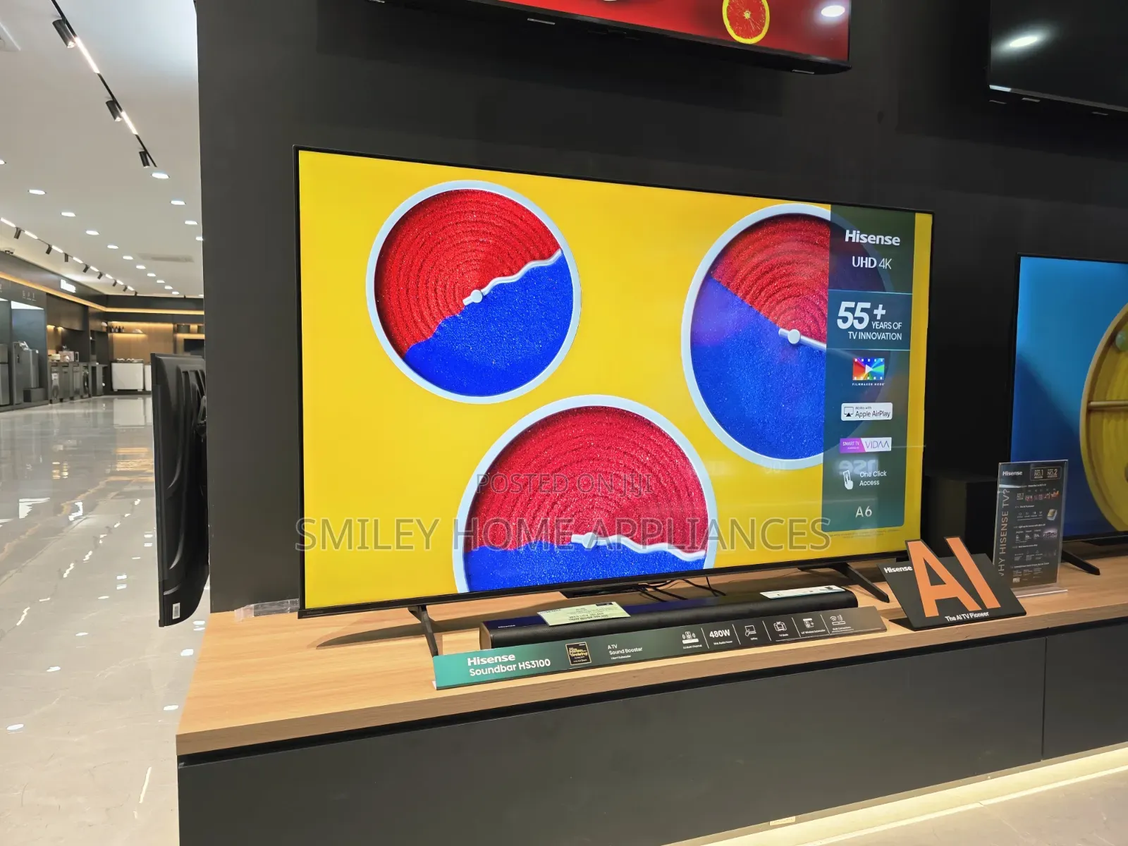 Hisense 65inches Uhd- Vidaa Smart Tv at 20% Discount Price Reduction