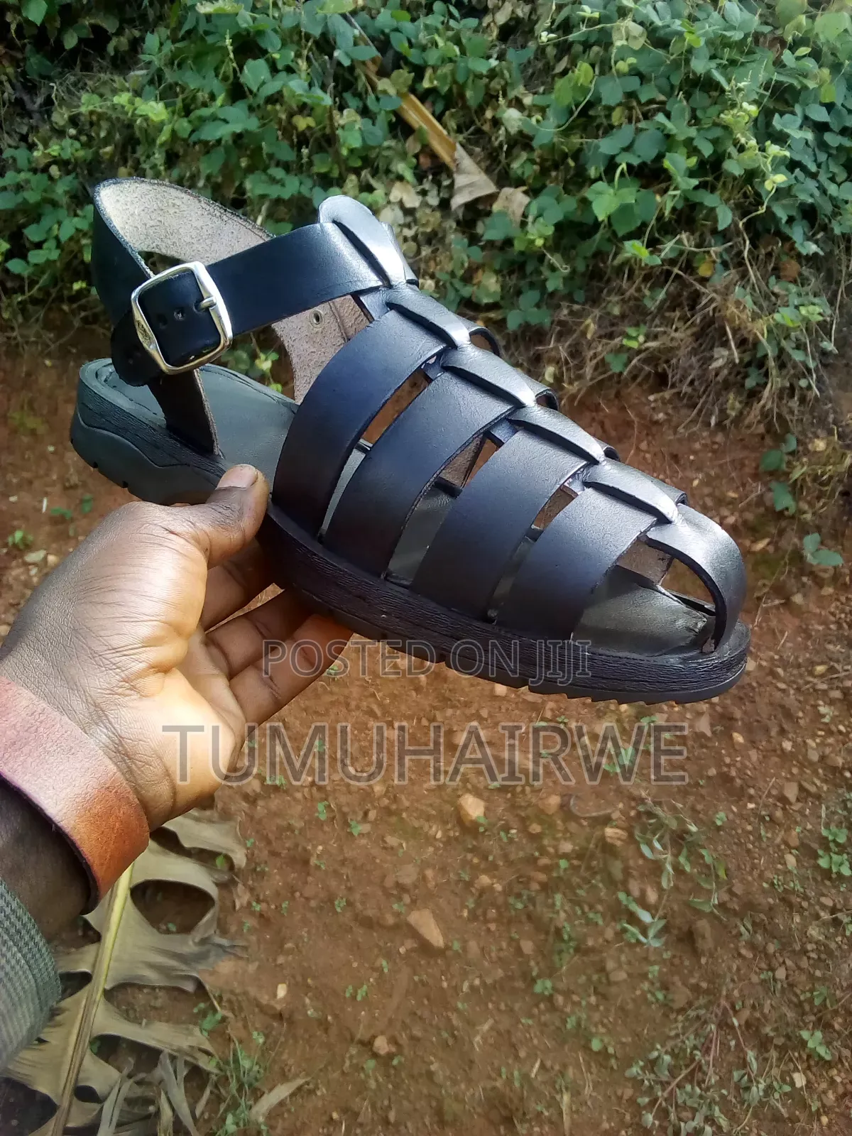 Leather Flats Sandal