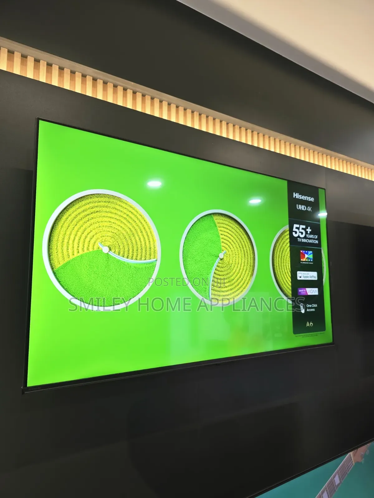 Hisense 70inches Vidaa Smart Tv Uhd4k A6series at 20% Discount Price