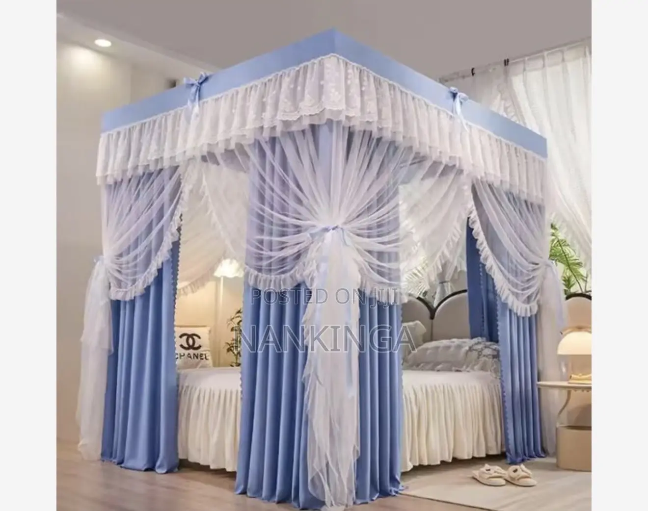 4 Stand Net With Curtain