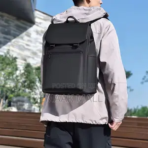 Rubber Backpack With Luggage Strap