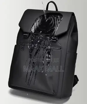 Rubber Backpack With Luggage Strap