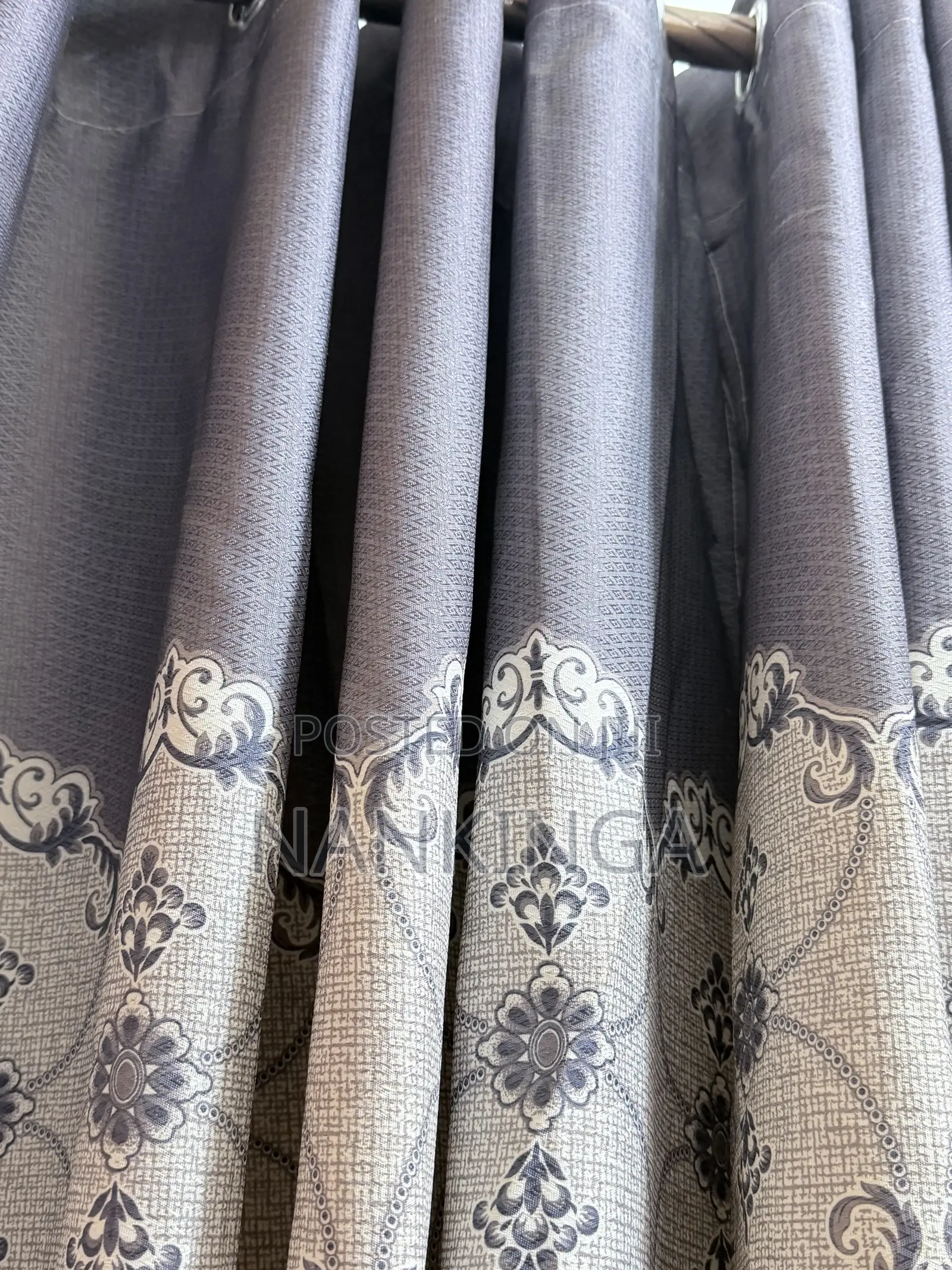 3 PCS Curtains With Net