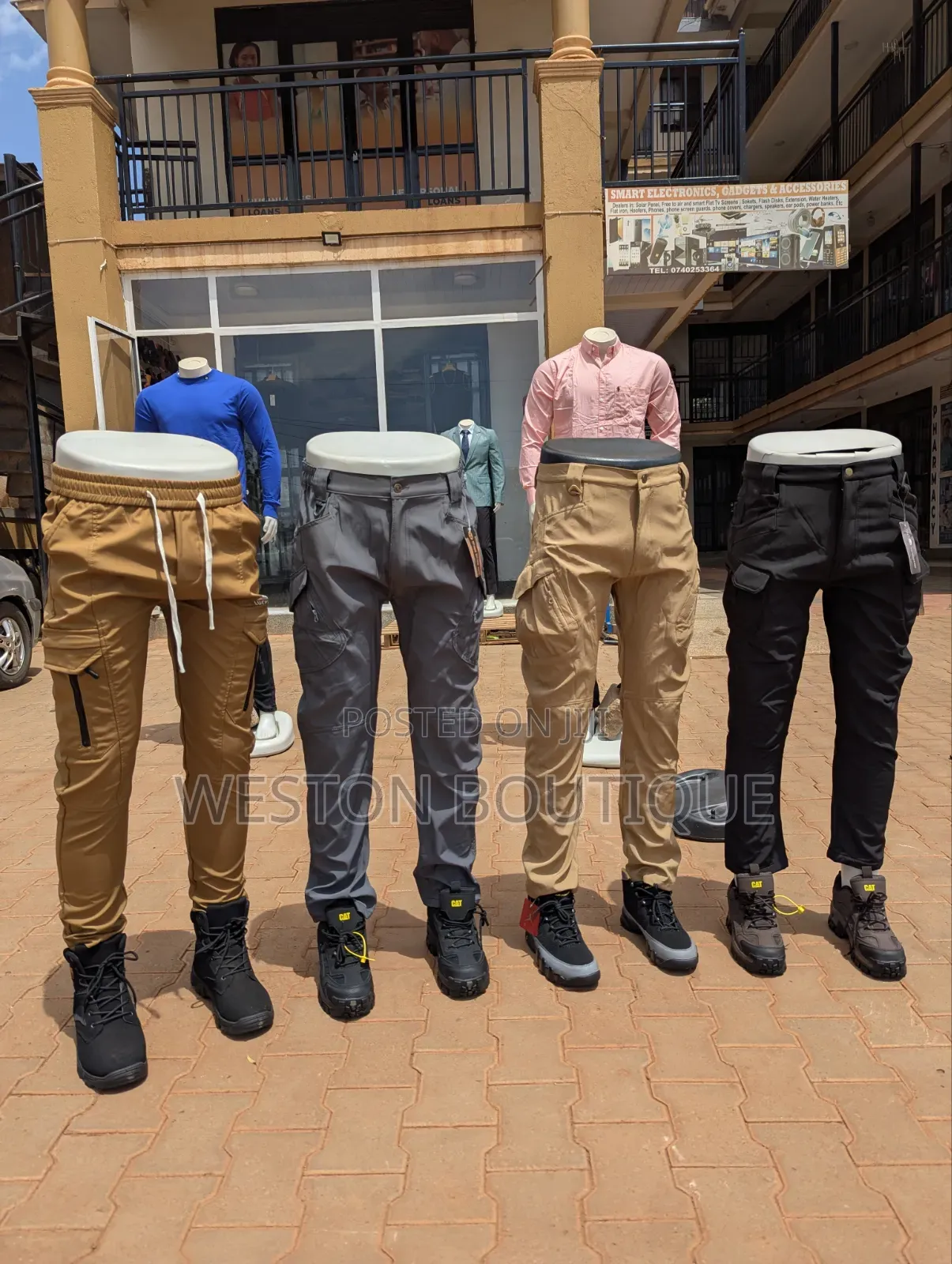 Original Men's Tactical Pants and Safety Shoes