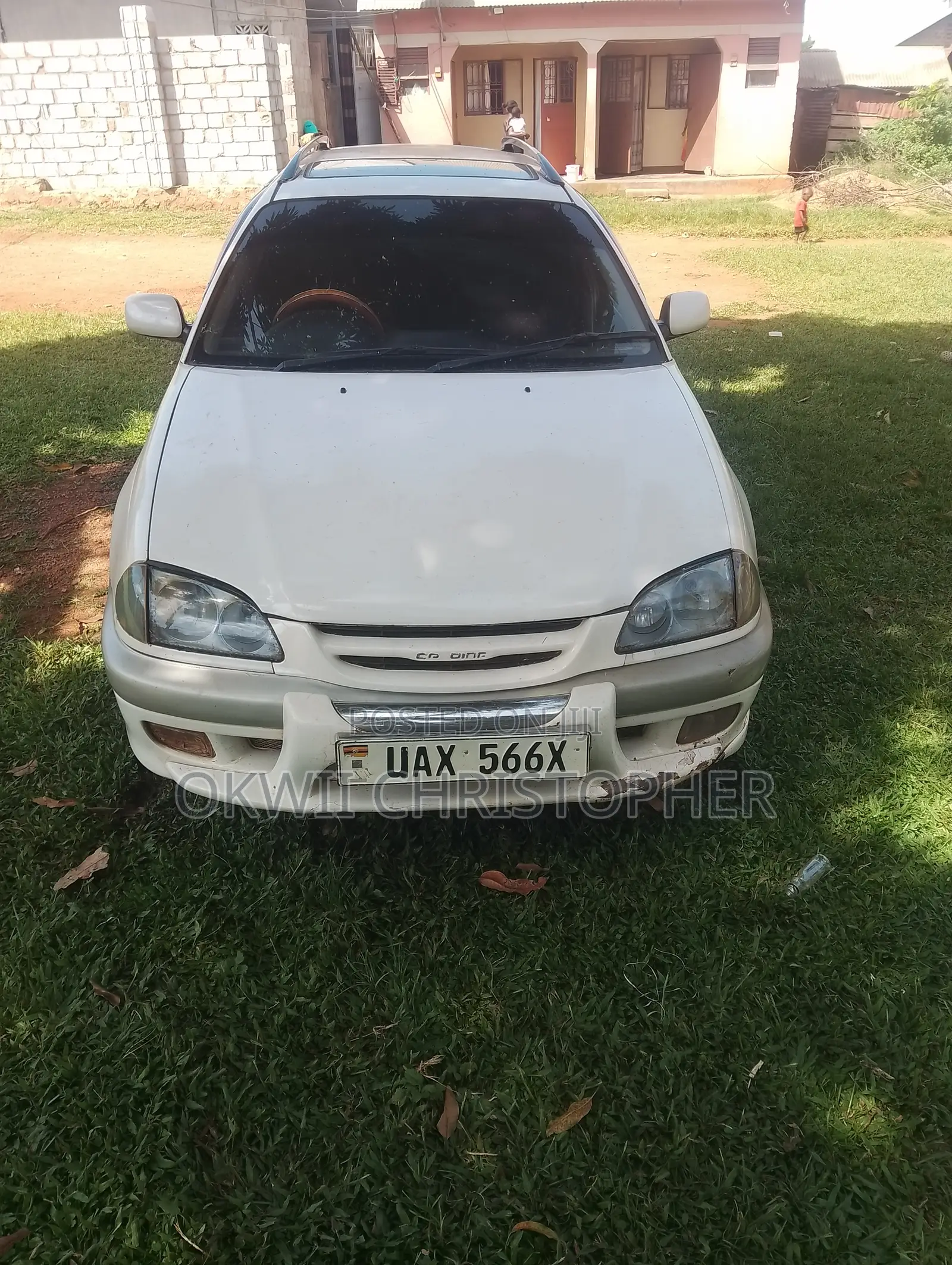 Toyota Caldina G 4WD Automatic 1998 White