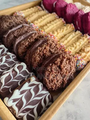 Butter Cookies,Coconut and Chocolate Chip Cookies