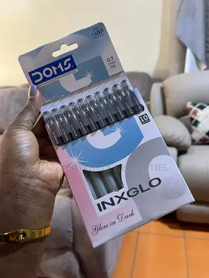 Doms Inxglo Black Pens - Pack of 10