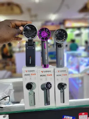 Torima Branded Portable Mini Fans With Usb-C Charging.