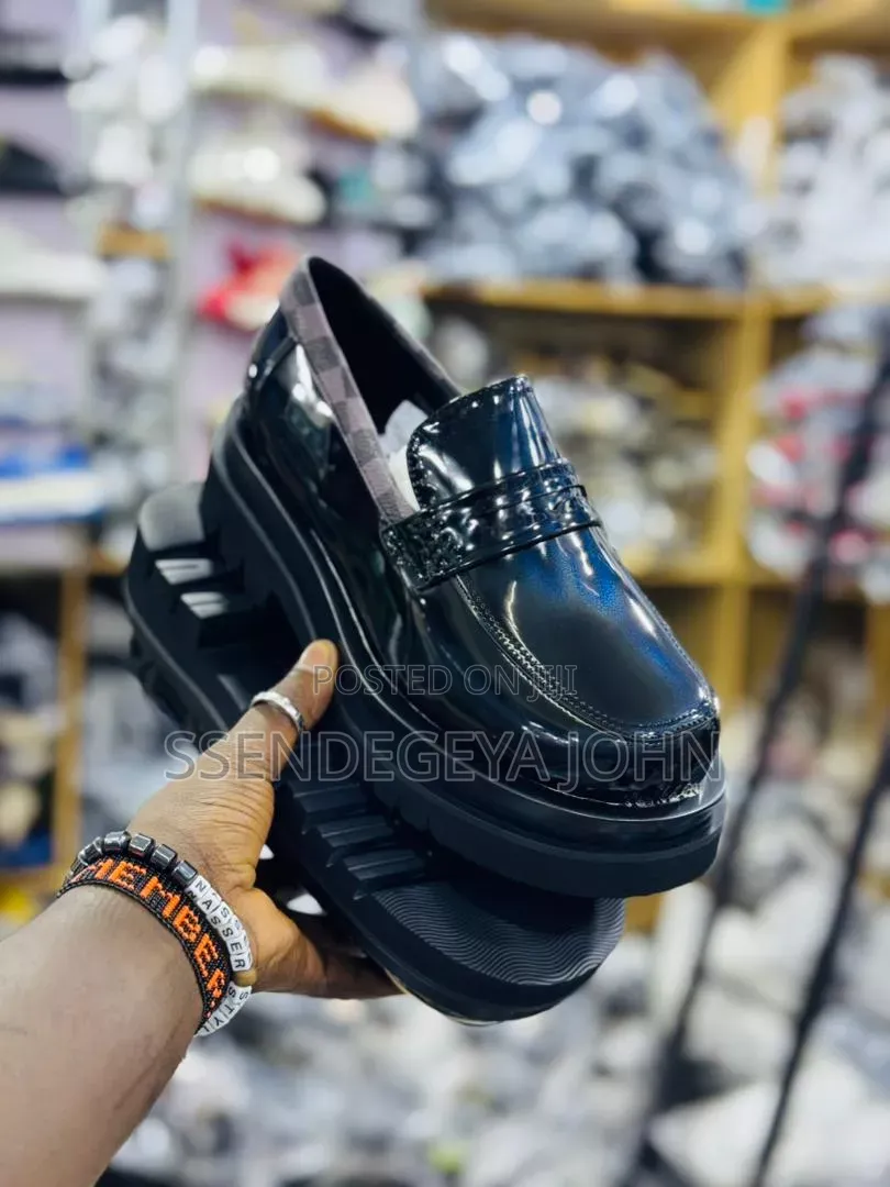 Black Berluti Brand Luxury Loafers