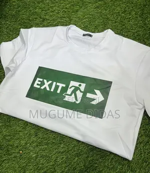 Exit Unisex Printed Cotton T-Shirts