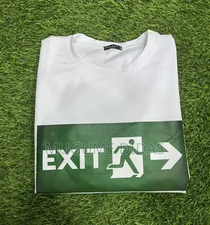 Exit Unisex Printed Cotton T-Shirts