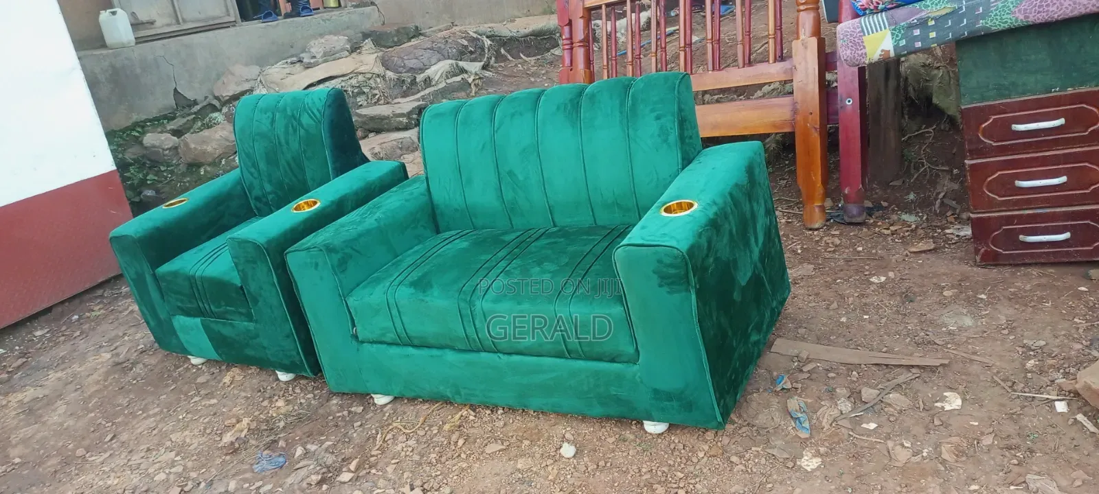 Sofa Set Two Seat and Single Set
