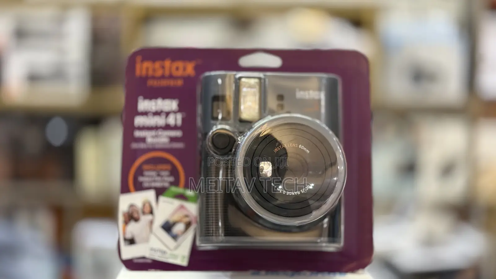 Fujifilm Instax Mini 41 Instant Film Camera Bundle With 10sheets