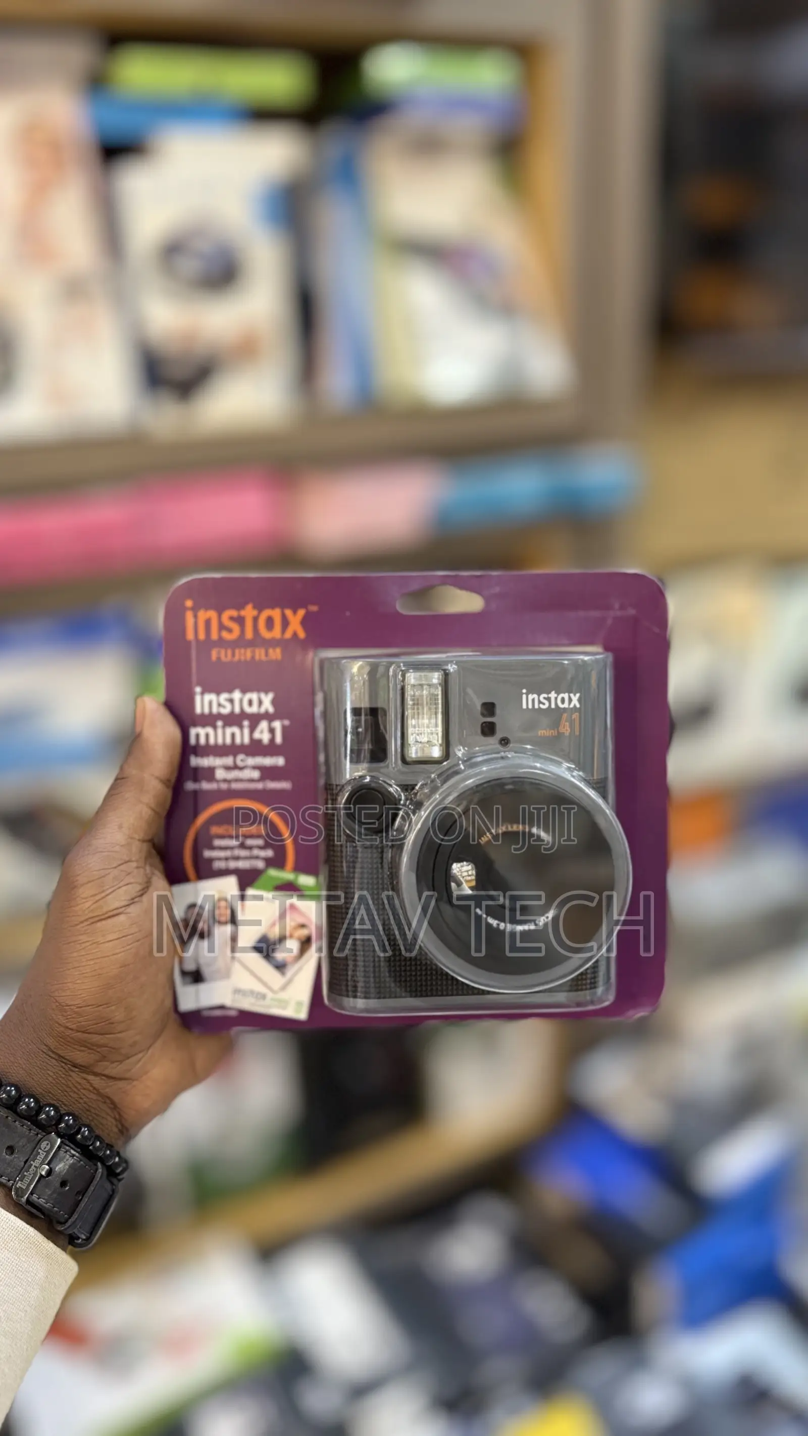 Fujifilm Instax Mini 41 Instant Film Camera Bundle With 10sheets