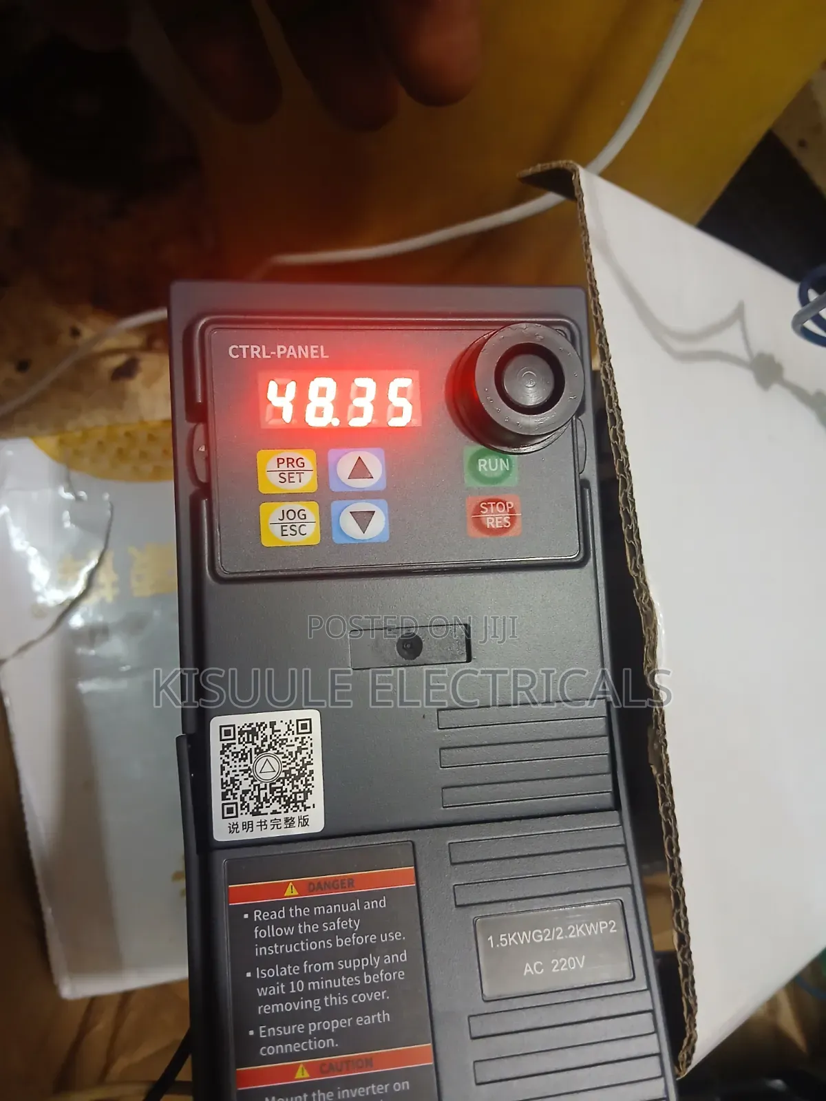 Motor Drive 0.75kw to 22kw Vfb. Inverters