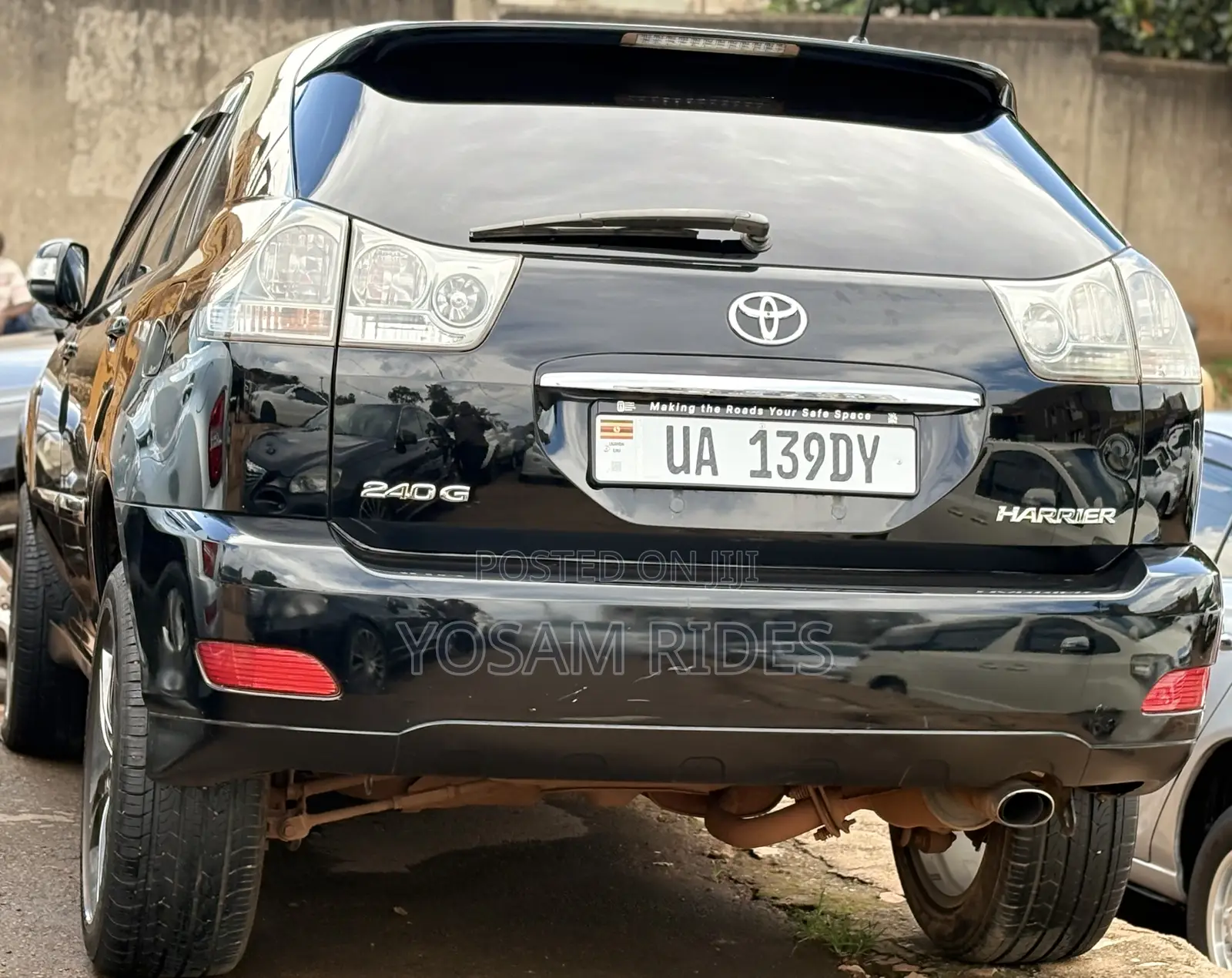 Toyota Harrier 2.4 2008 Black