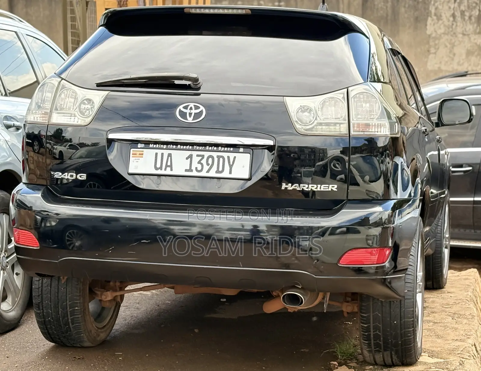 Toyota Harrier 2.4 2008 Black