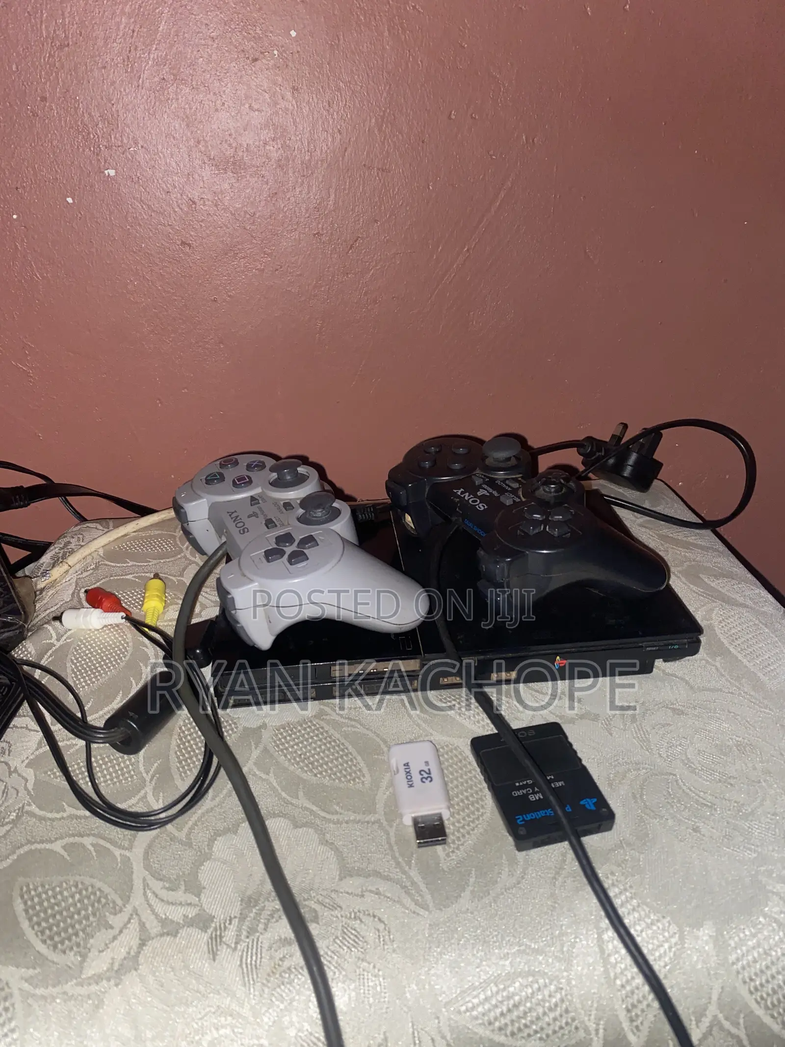 Ps2 Full Set With 7 Games and Brand Mew Controller