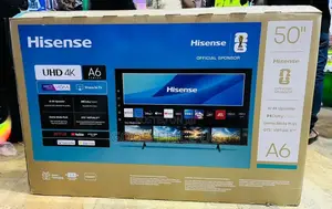 Hisense 50-Inch A6 Series Uhd Smart Tv.