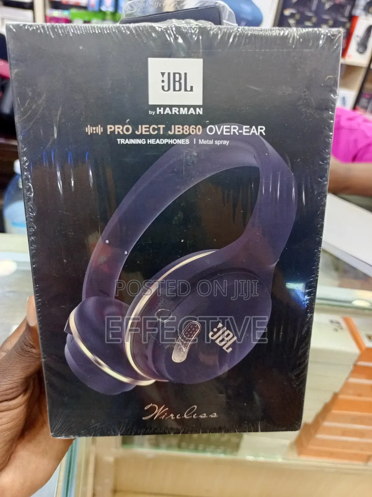 JBL Jb860 Over-Ear Wireless Headphones.