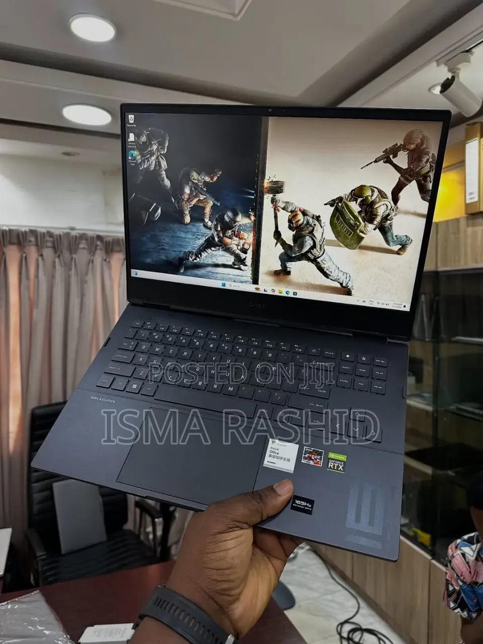 Laptop HP Omen 16 8GB AMD Ryzen 7 SSD 256GB
