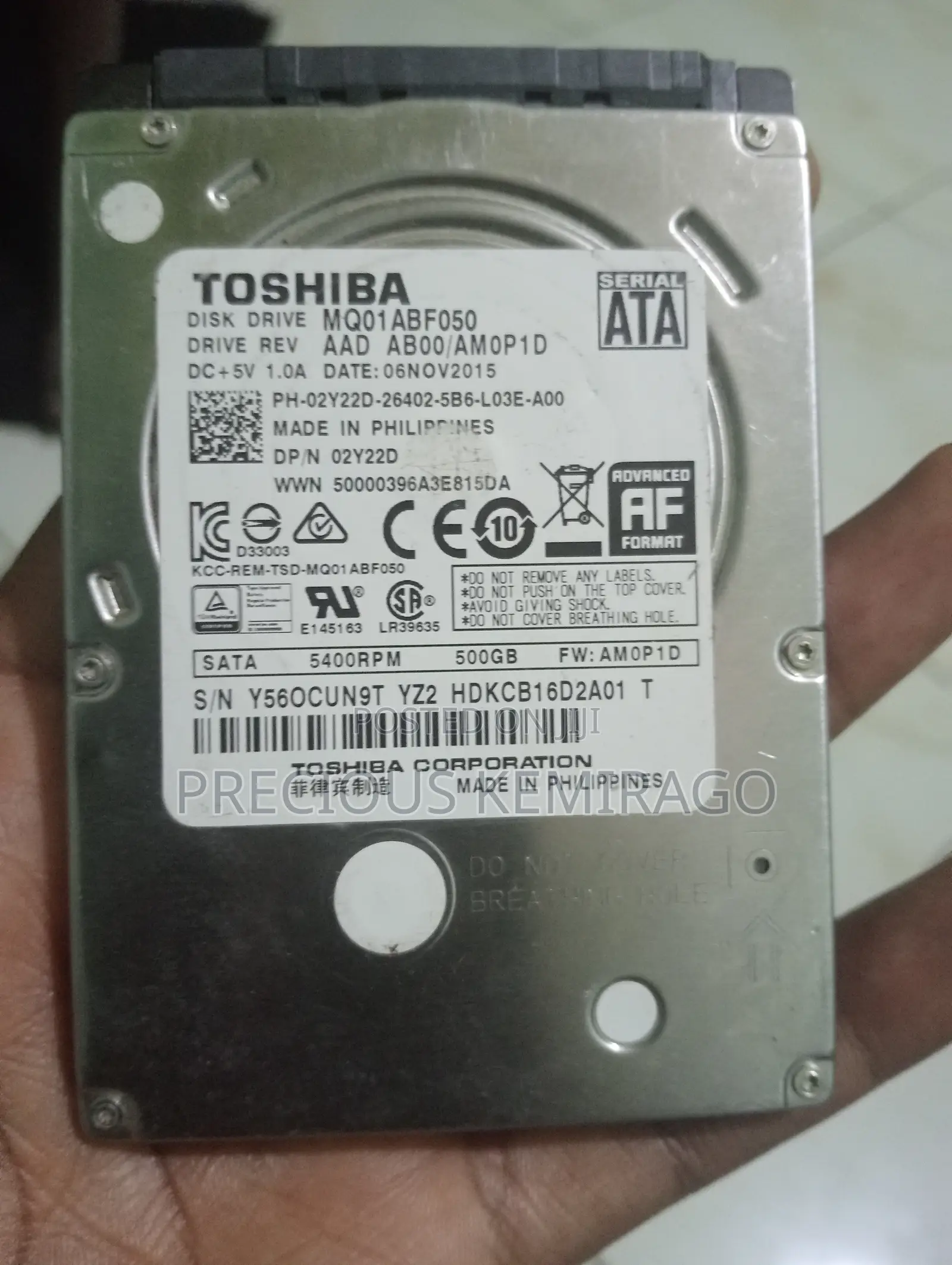 500gb Hard Disk