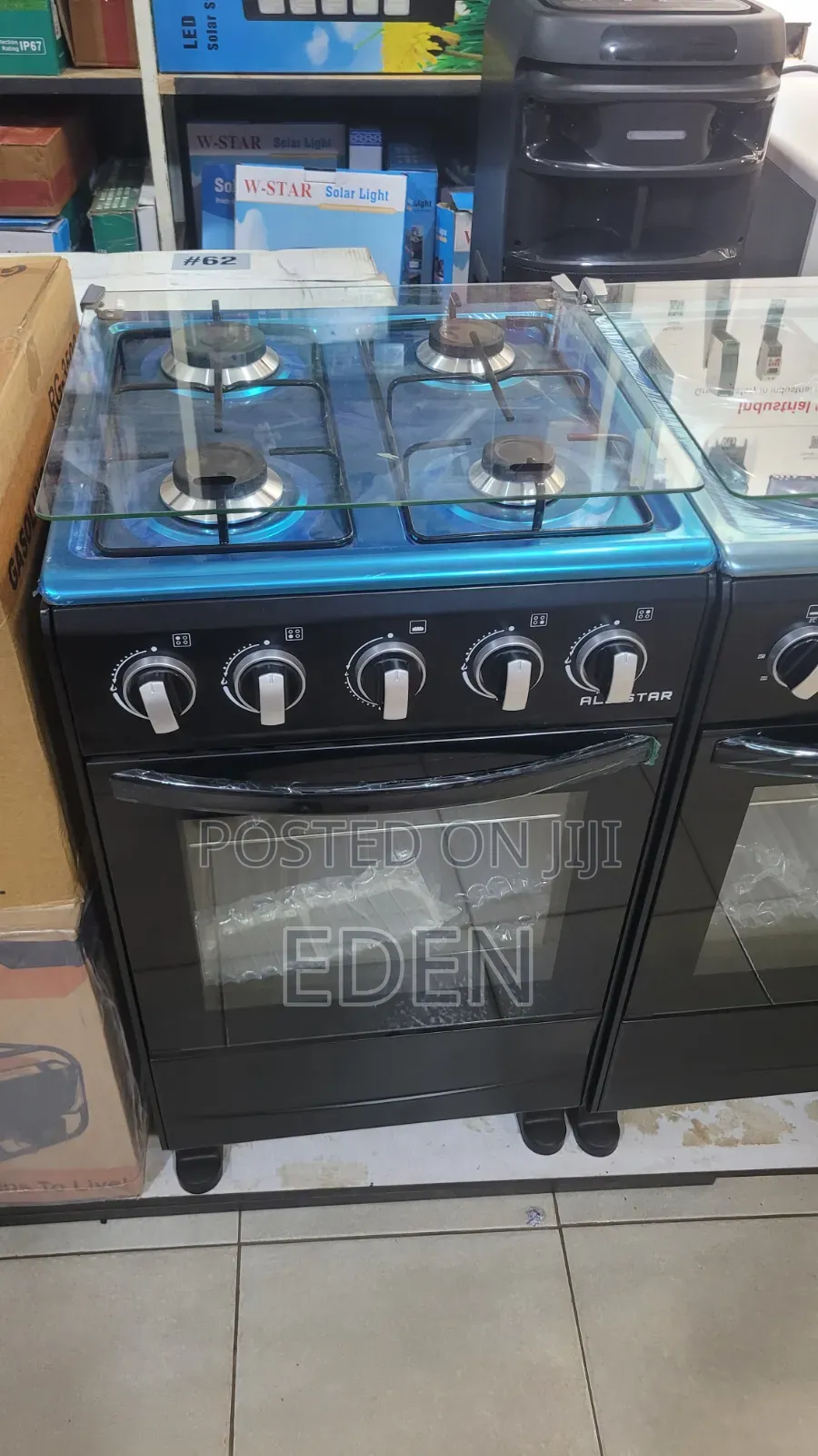 All Star Freestanding Gas Cooker 50 by 50