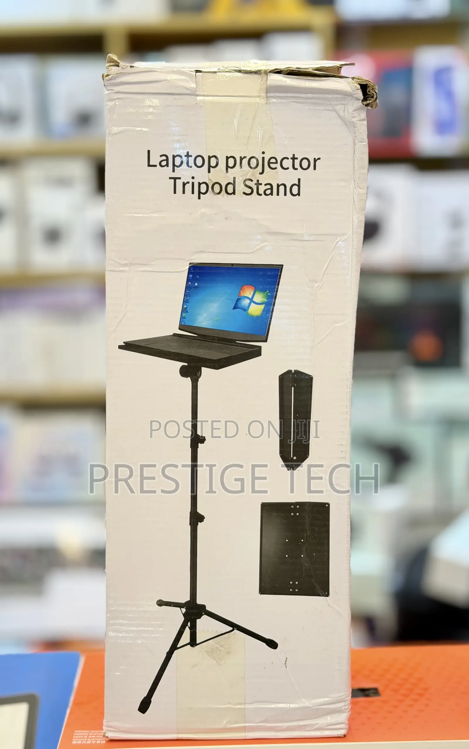 Laptop Projector Tripod Stand, Adjustable Height 22 to 62 Inches