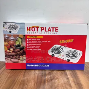 Double Electric Burner Hot Plate Coil Cooking Stove/Heater