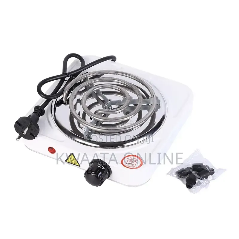 Electric Hot Plate Single Coil Burner Spiral Stove-1000w