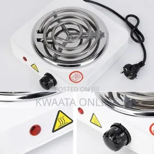 Electric Hot Plate Single Coil Burner Spiral Stove-1000w