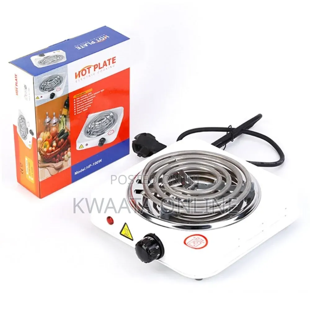 Electric Hot Plate Single Coil Burner Spiral Stove-1000w