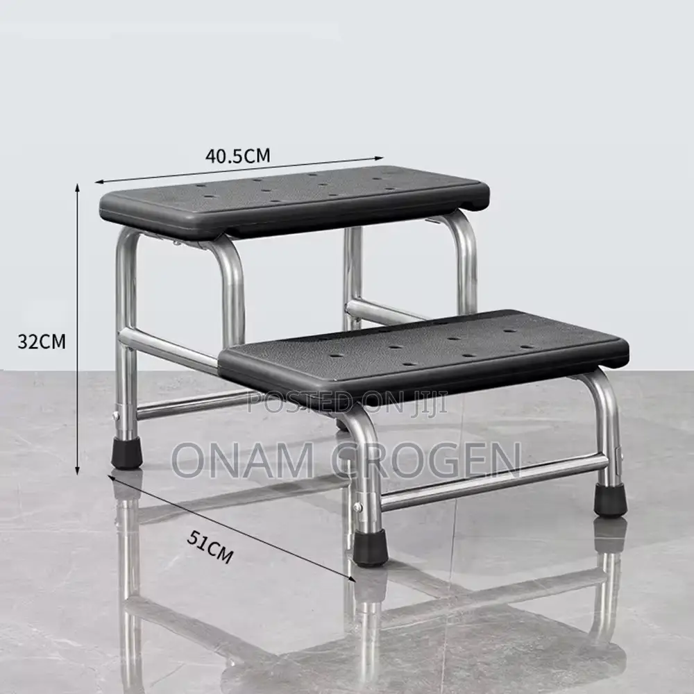 Step Stools Black Gray