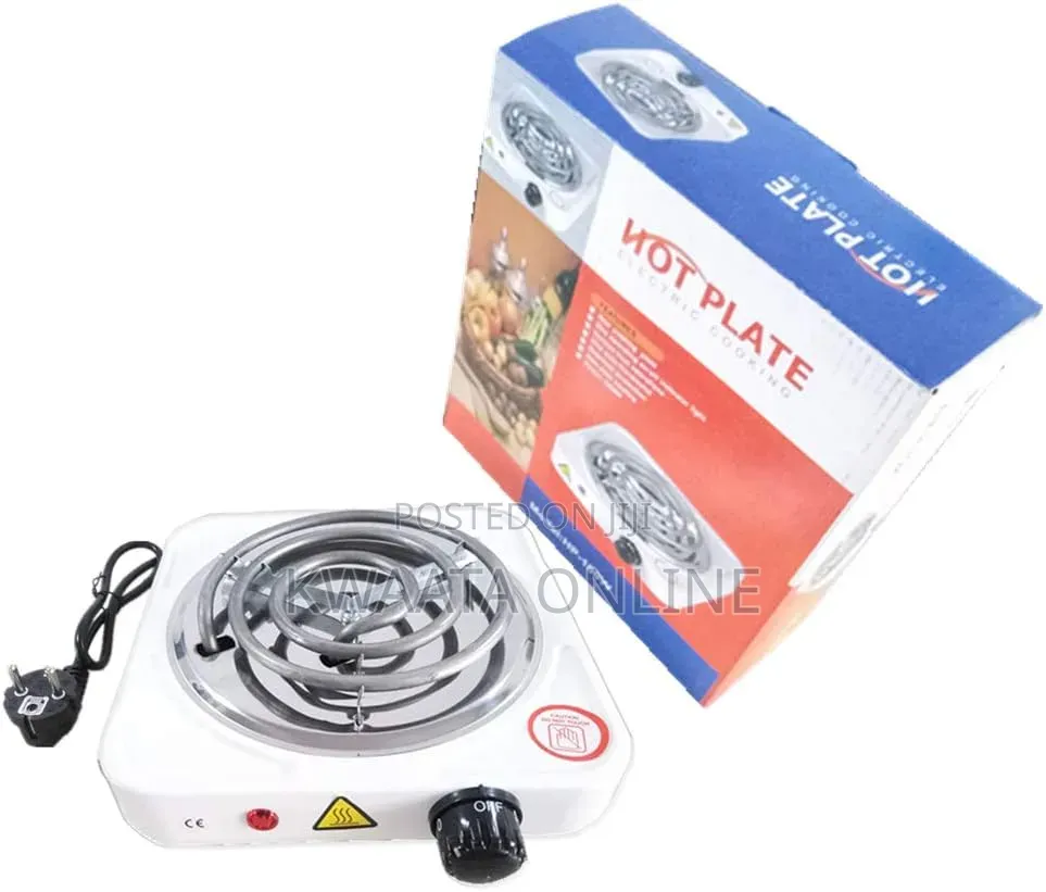 Electric Hot Plate Single Coil Burner Spiral Stove-1000w