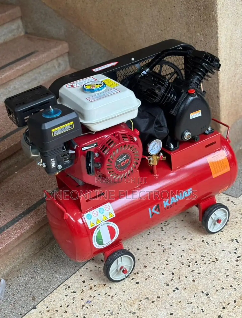 50l Gasoline-Powered Air Compressor 2 Piston