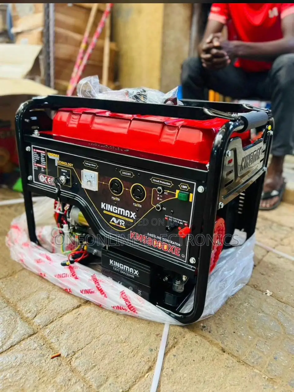 Kingmax Km5800dxe Portable Gasoline Generator