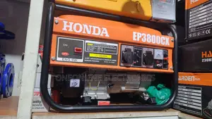 Honda Ep3800cx Gasoline Generator With a 4kva Output Capacity.