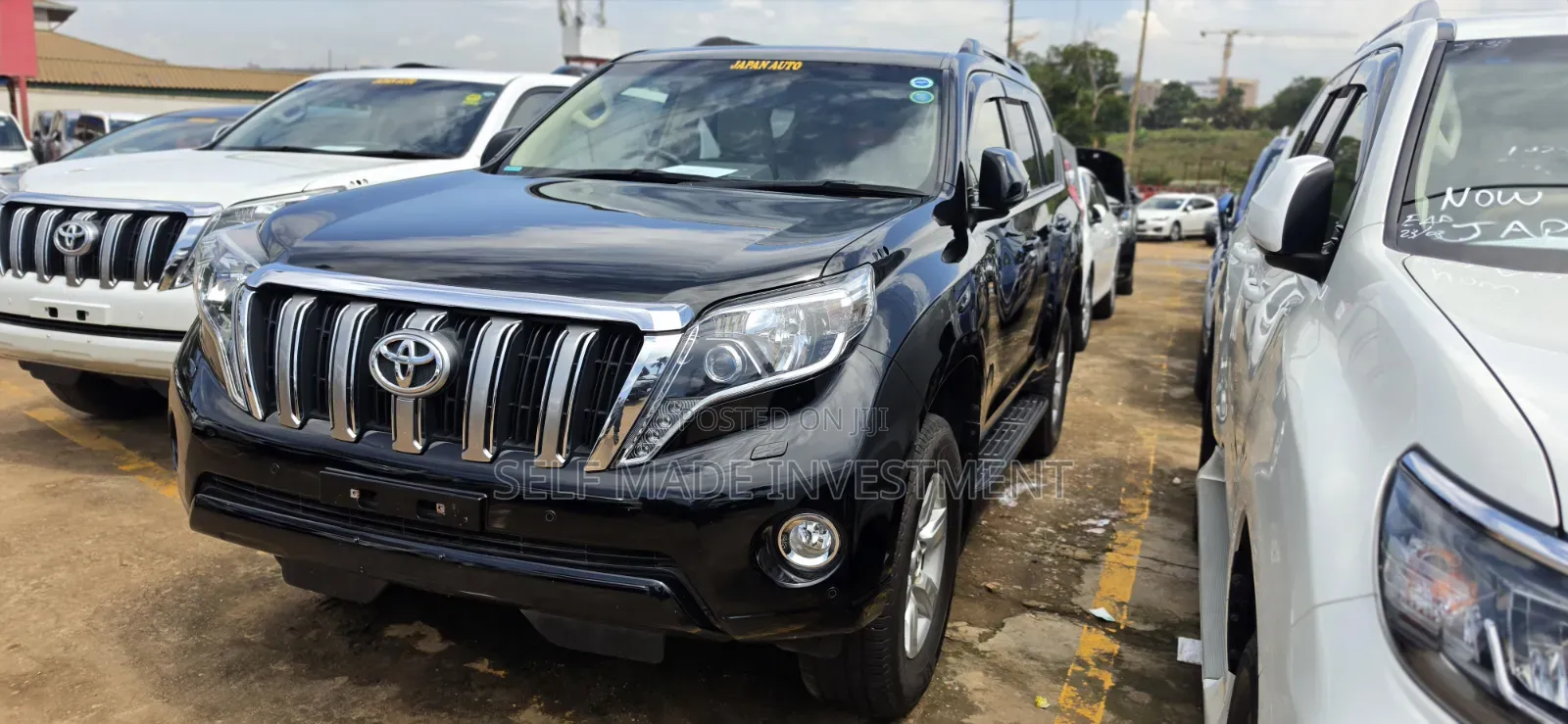 Toyota Land Cruiser Prado 2017 Black