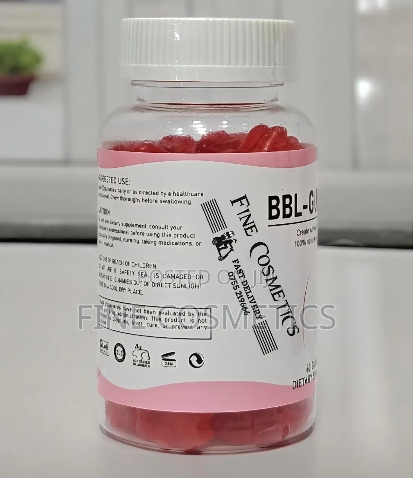 BBL Butt Gummies Hips/Curvy Figure Buttock Booster Enlargement/Lifting