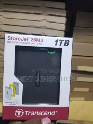 1tb Transcend External HDD