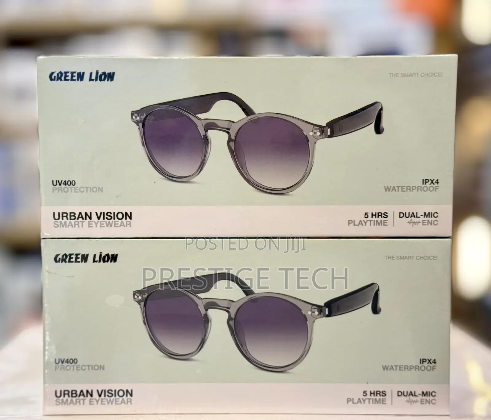 Green Lion Urban Vision Smart Bluetooth Glasses, Photochromic Lenses