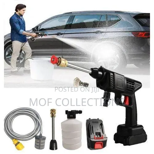 2 Batteries Pressure Car Washer And Sprayers