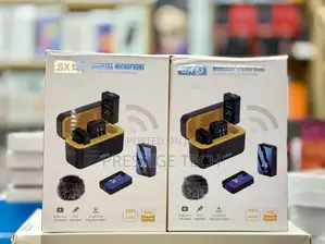Sx13 4in1 Wireless Lavalier Microphone Comes With 4 Microphone