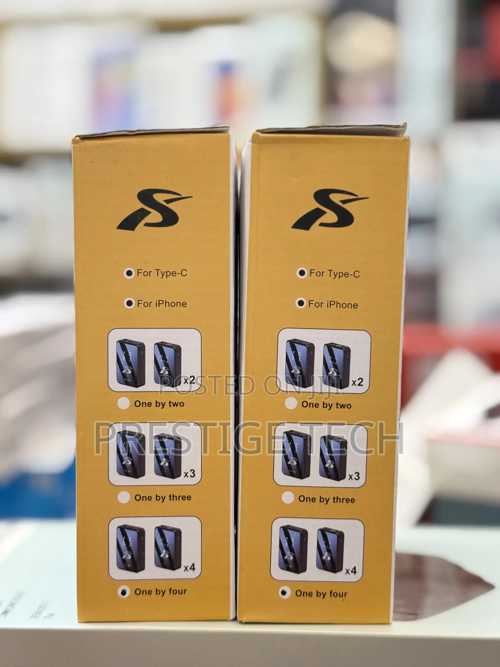 Sx13 4in1 Wireless Lavalier Microphone Comes With 4 Microphone